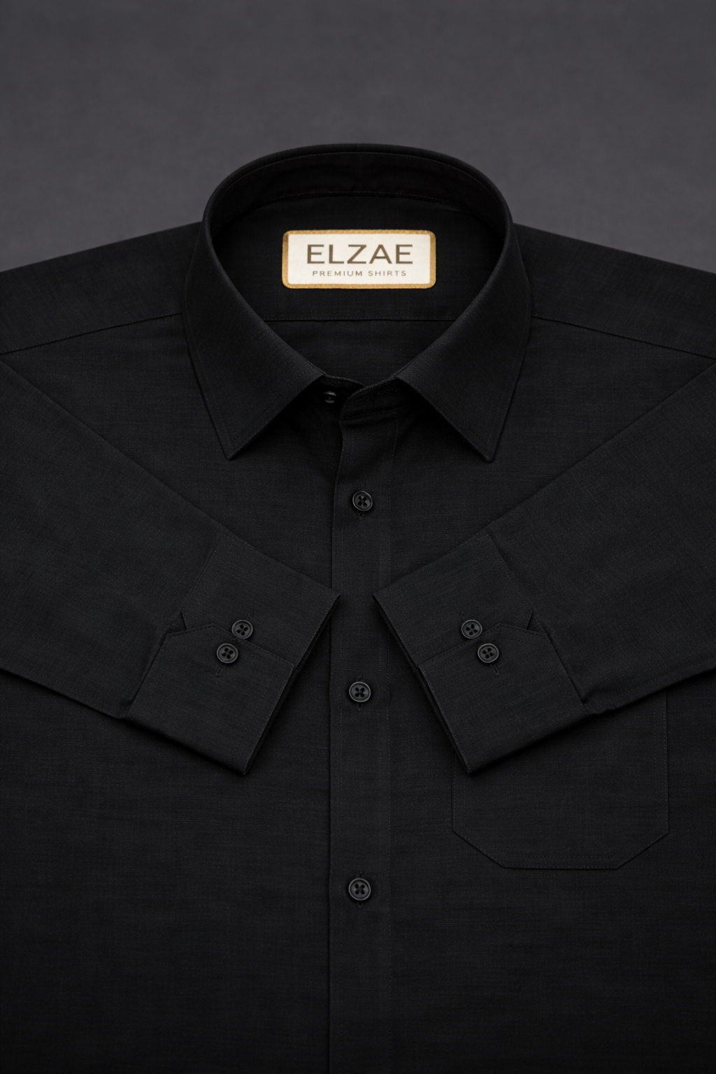 White & Black Luxurious Cotton Shirt- Pack Of 2