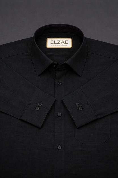 White & Black Luxurious Cotton Shirt- Pack Of 2