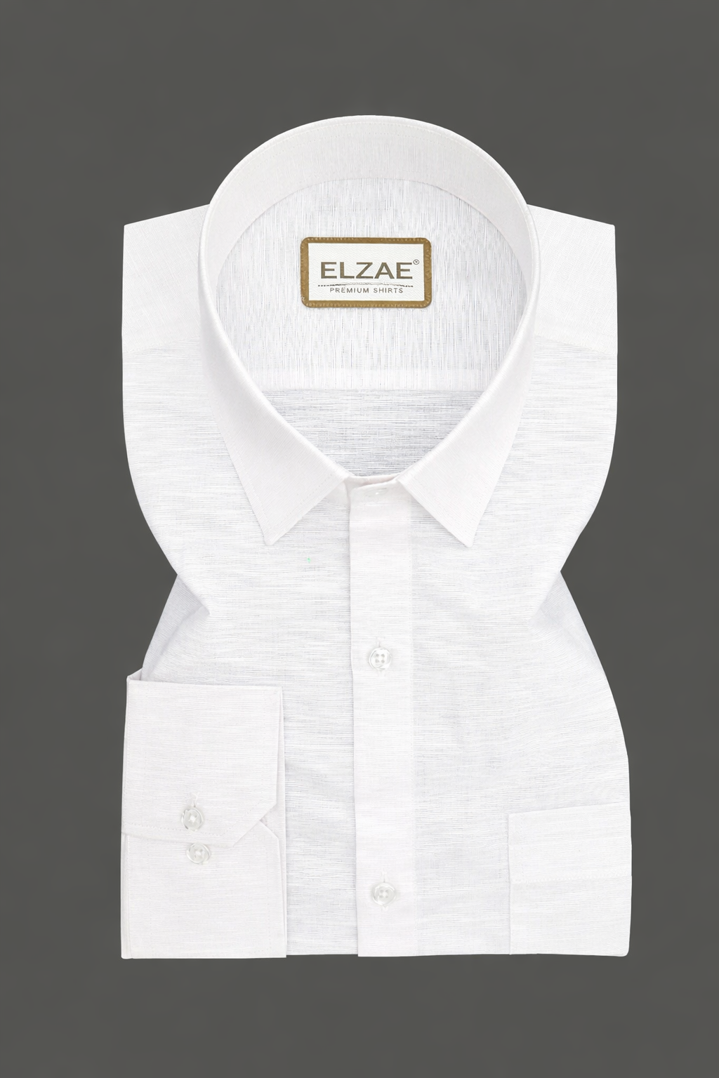 White Luxurious Linen Shirt