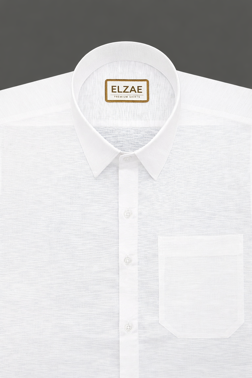White Luxurious Linen Shirt