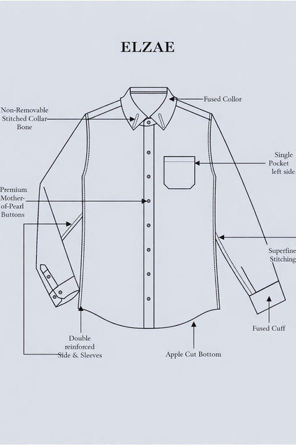 White Luxurious Linen Shirt