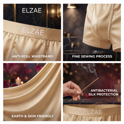 ElzaeSilk™ Luxe Comfort Boxers (Pack of 4)