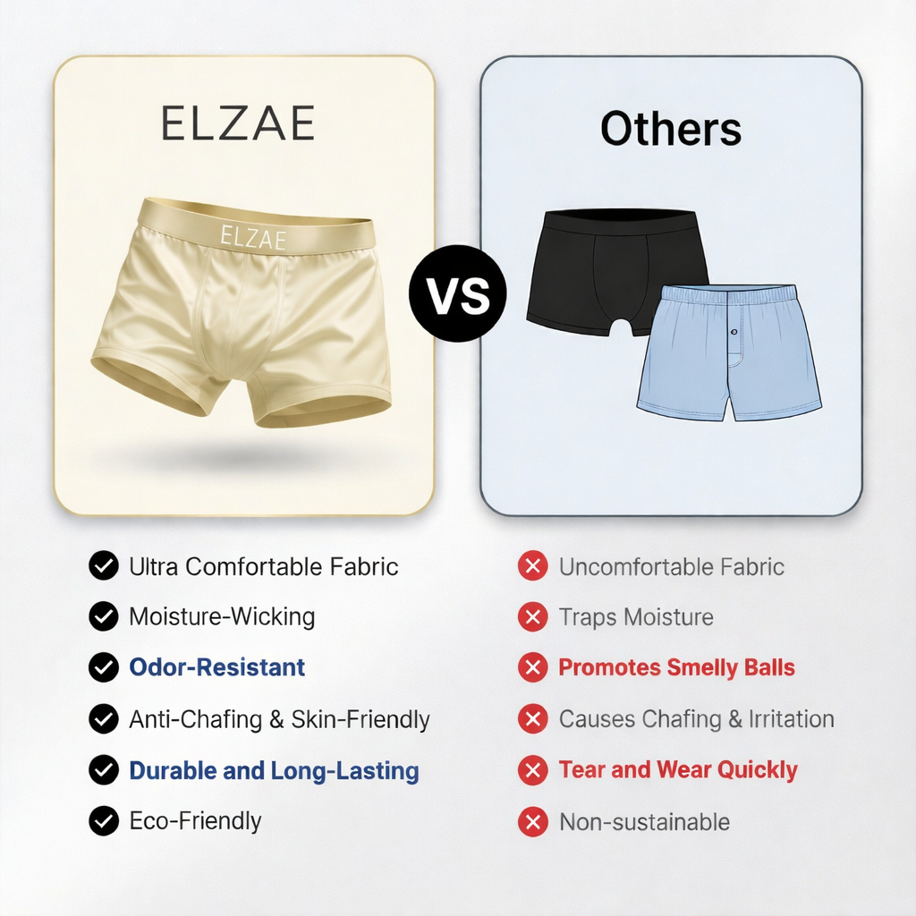 ElzaeSilk™ Luxe Comfort Boxers (Pack of 4)